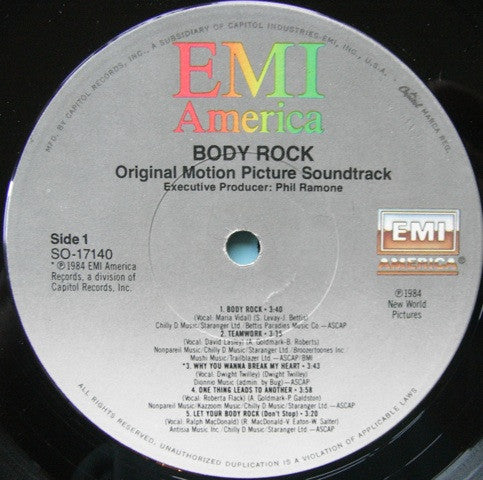 Body Rock (Original Motion Picture Soundtrack)