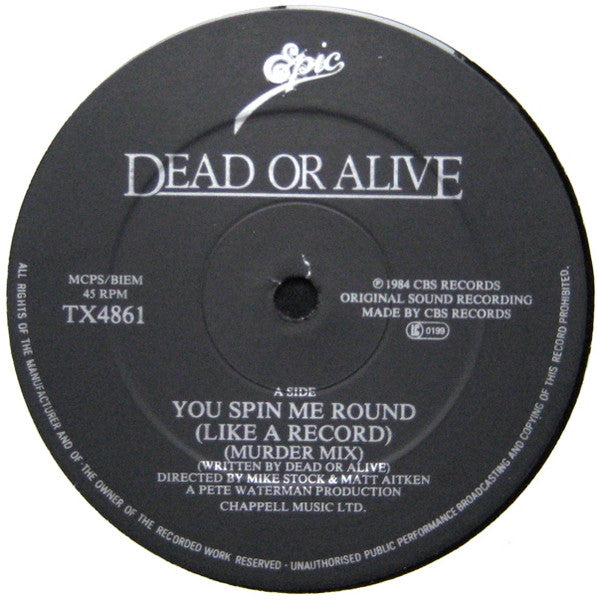 Dead Or Alive - You Spin Me Round (Like A Record) (Murder Mix)
