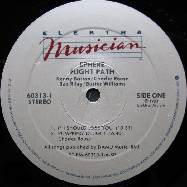 Sphere (16) - Flight Path