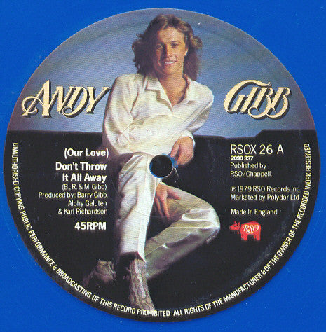Andy Gibb - Don't Throw It All Away