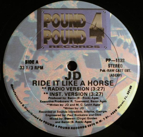 James Dominique - Ride It Like A Horse / Hit The Floor