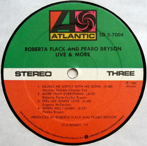 Roberta Flack - Live & More