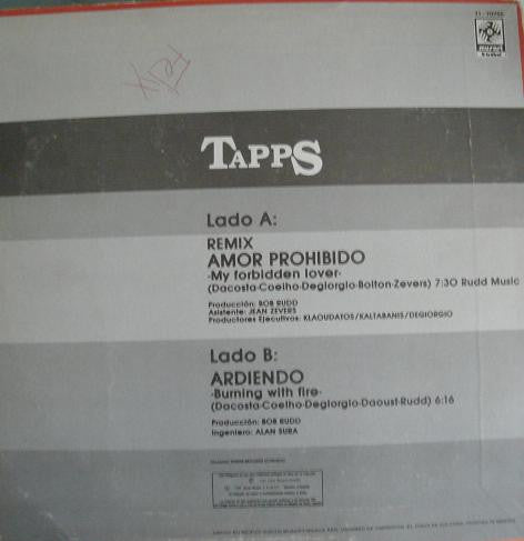 Tapps - My Forbidden Lover = Amor Prohibido Remix / Burning With Fire = Ardiendo
