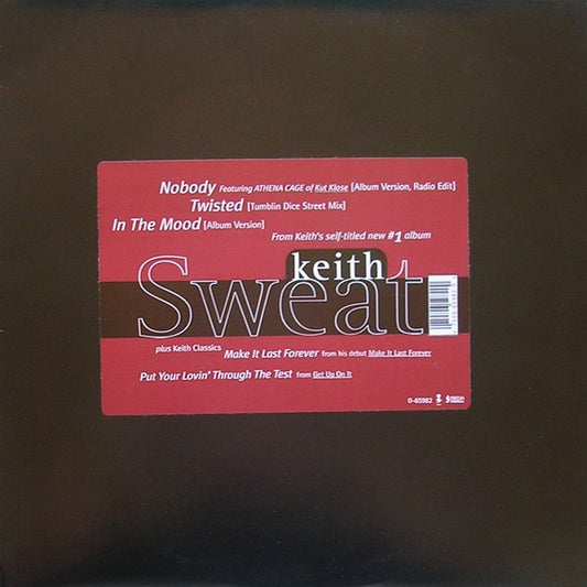 Keith Sweat - Nobody / Twisted / In The Mood