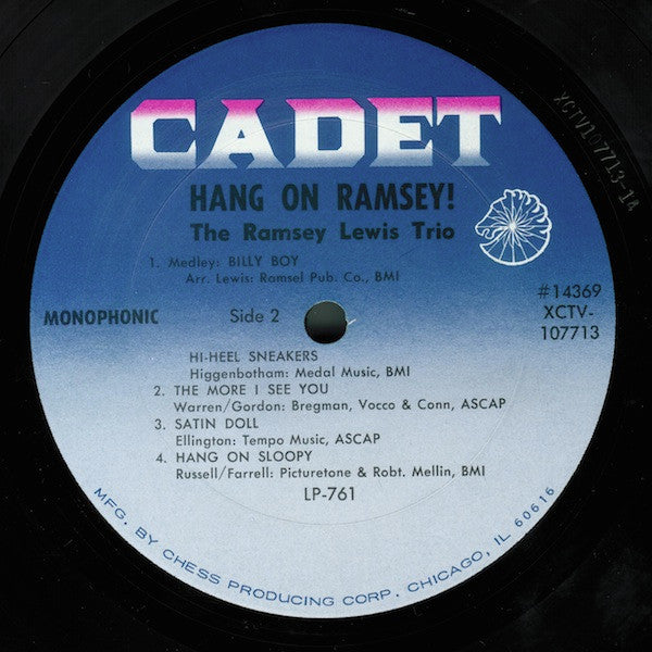 The Ramsey Lewis Trio - Hang On Ramsey!