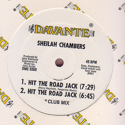 Sheilah Chambers - Hit The Road Jack