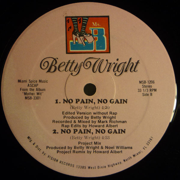 Betty Wright - No Pain, No Gain