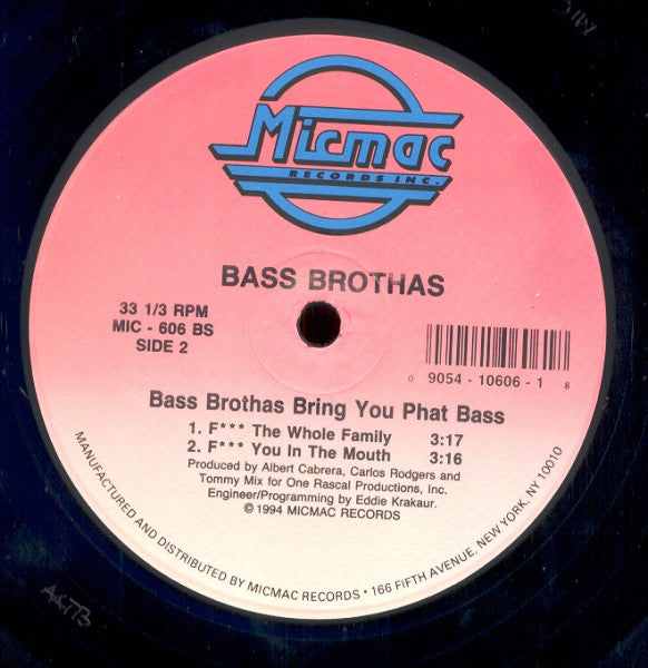 Bass Brothas Bring You Phat Bass