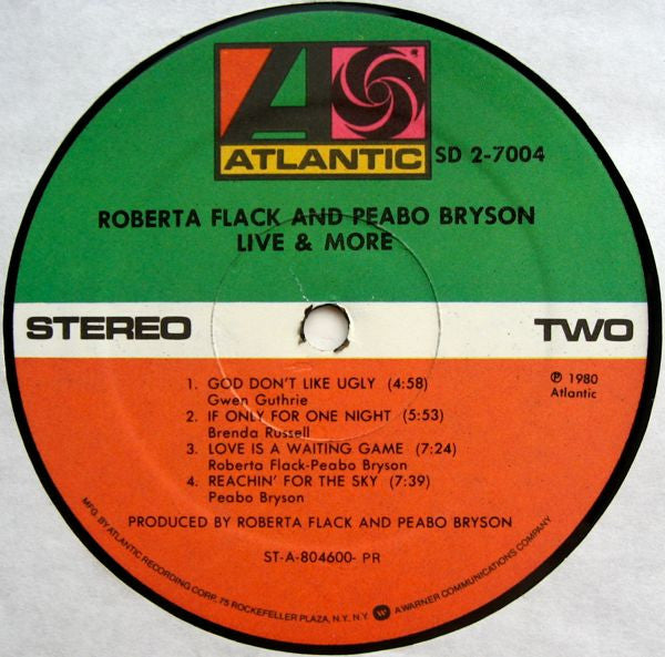 Roberta Flack - Live & More