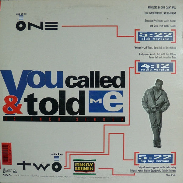 Jeff Redd - You Called & Told Me