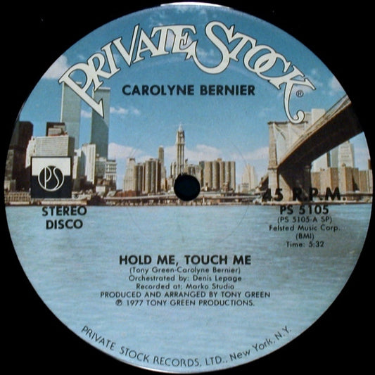 Caroline Bernier - Hold Me, Touch Me