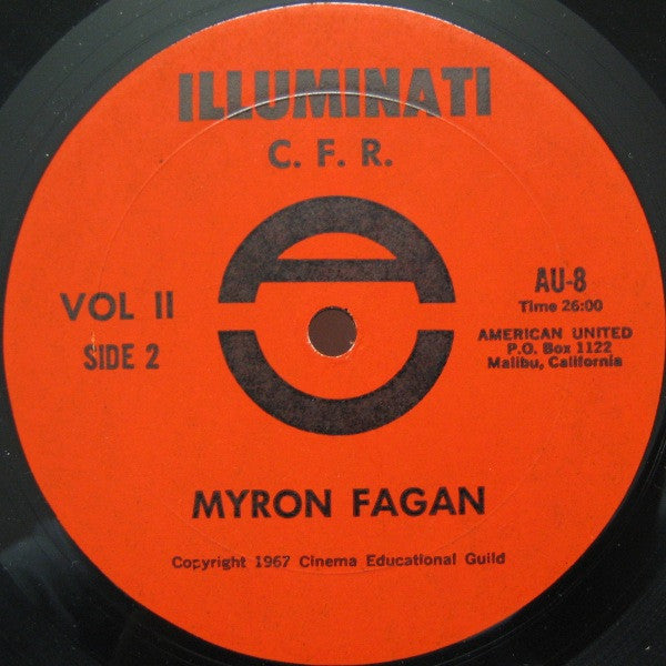 Myron Coureval Fagan - Illuminati - C.F.R. (The Council On Foreign Relations)