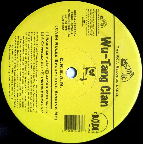 Wu-Tang Clan - C.R.E.A.M. (Cash Rules Everything Around Me)