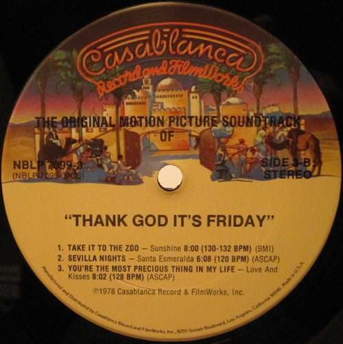 Various - Thank God It's Friday (The Original Motion Picture Soundtrack)