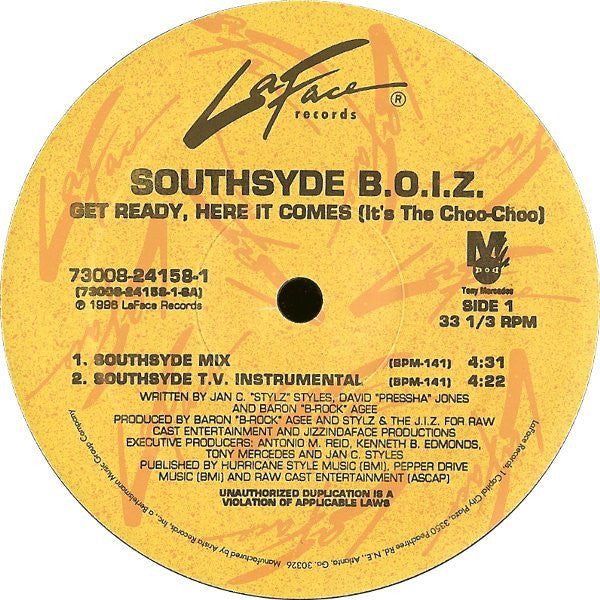 Southsyde B.O.I.Z. - Get Ready, Here It Comes (It's The Choo-Choo)