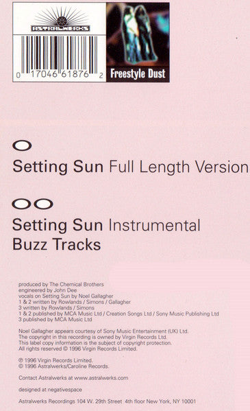 The Chemical Brothers - Setting Sun