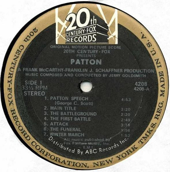 Jerry Goldsmith - Patton (Original Motion Picture Score)