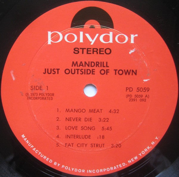 Mandrill - Just Outside Of Town