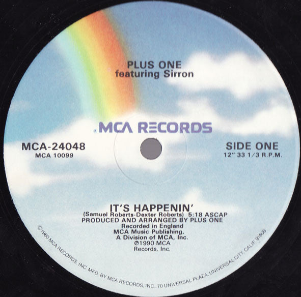Plus + One - It's Happenin'