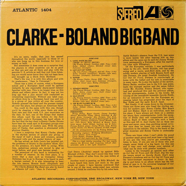 Clarke-Boland Big Band - Handle With Care