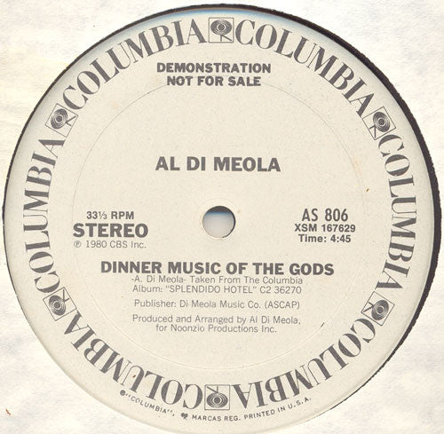 Dinner Music Of The Gods