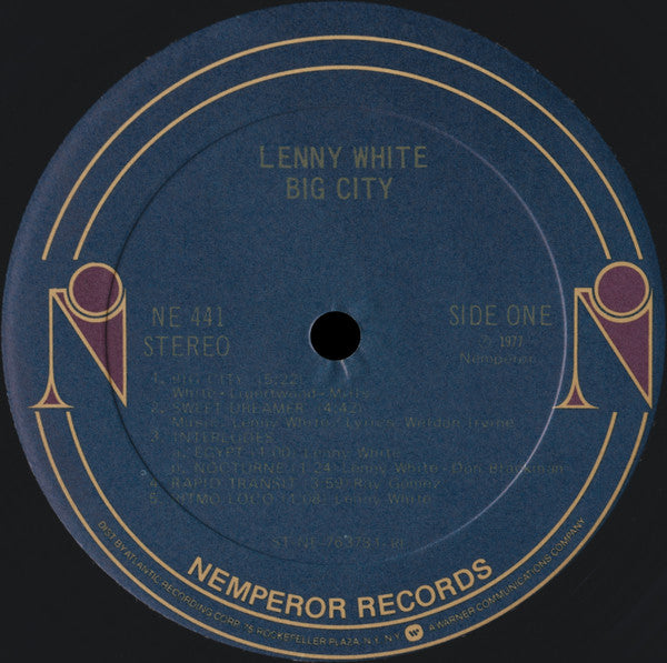 Lenny White - Big City