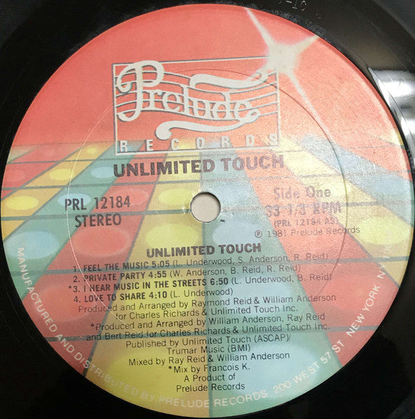 Unlimited Touch - Unlimited Touch