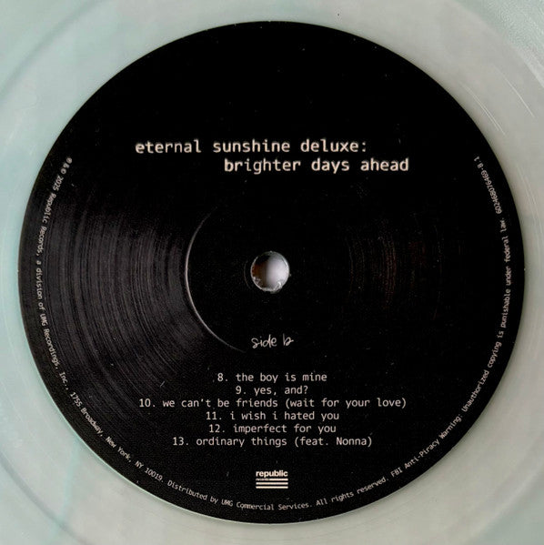 Eternal Sunshine Deluxe: Brighter Days Ahead [TRANSLUCENT MARBLE]