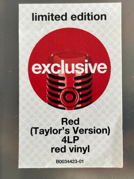 Taylor Swift - Red (Taylor's Version) [4LP RED VINYL]