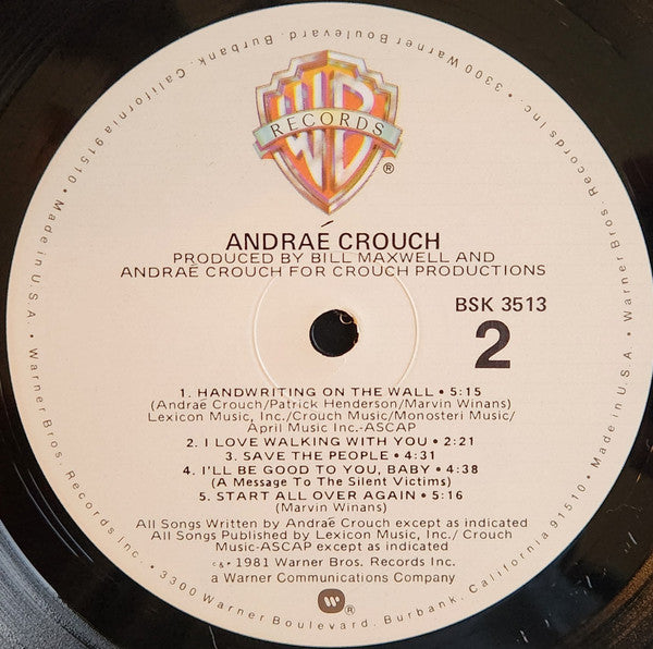 Andraé Crouch - Don't Give Up