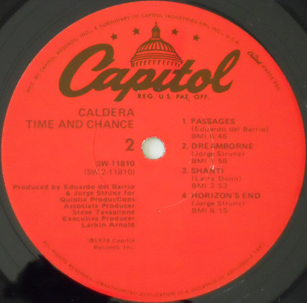Caldera (2) - Time And Chance