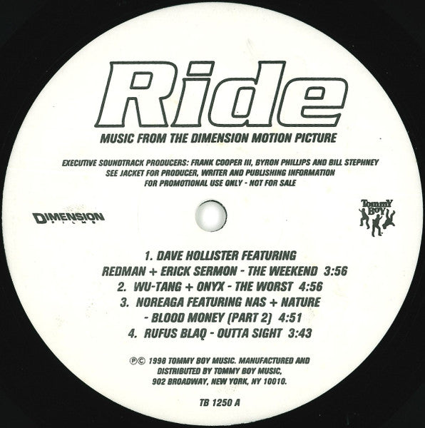 Various - Ride (Music From The Dimension Motion Picture)