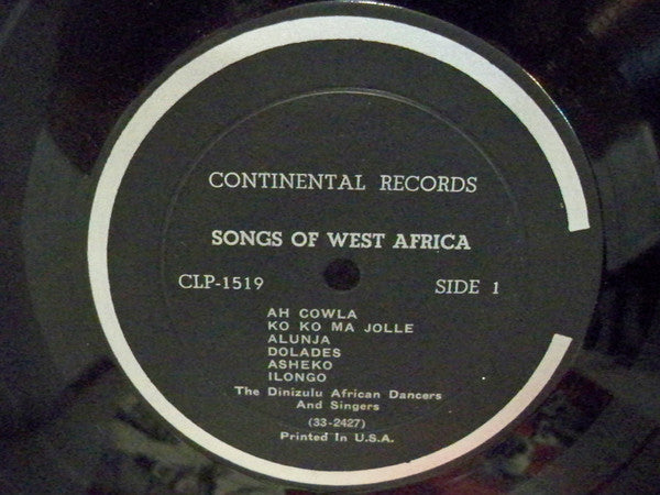 The Dinizulu African Dancers and Singers - Dinizulu Troupe Sings Songs Of West Africa