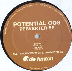 Ade Fenton - Perverter EP