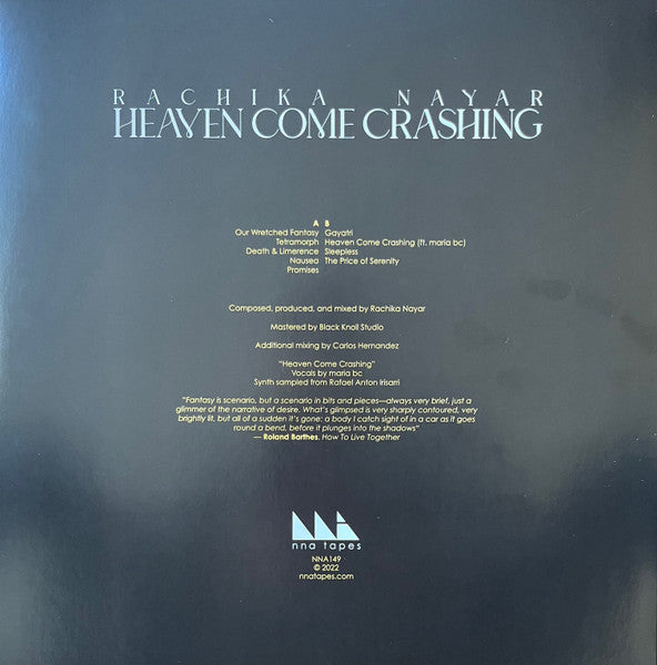 Rachika Nayar - Heaven Come Crashing