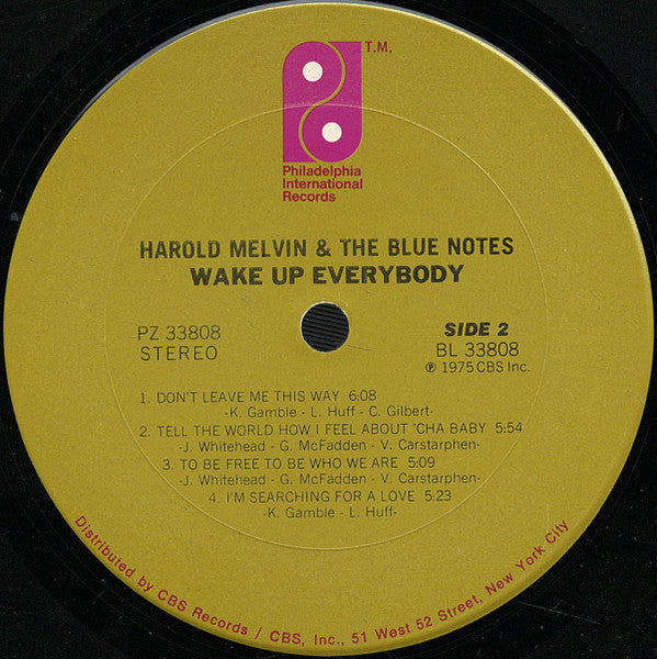 Harold Melvin And The Blue Notes - Wake Up Everybody