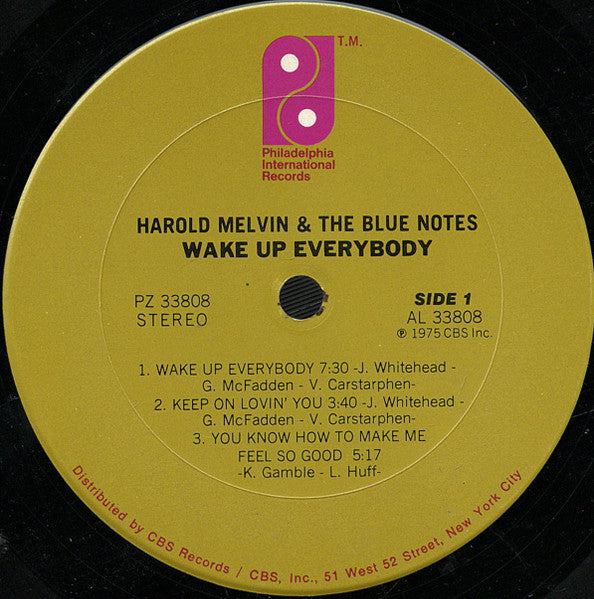 Harold Melvin And The Blue Notes - Wake Up Everybody