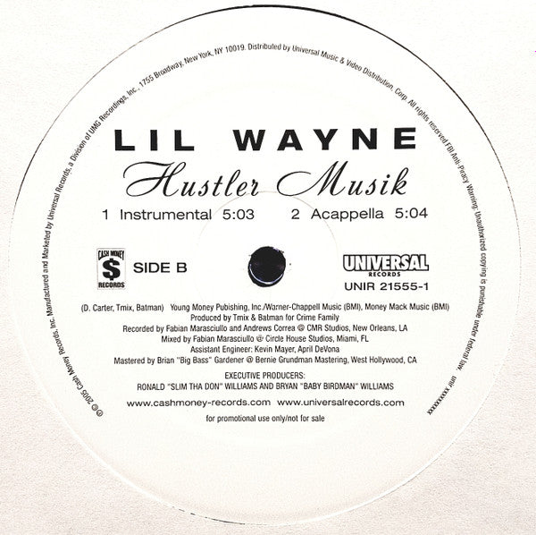 Lil Wayne - Hustler Musik
