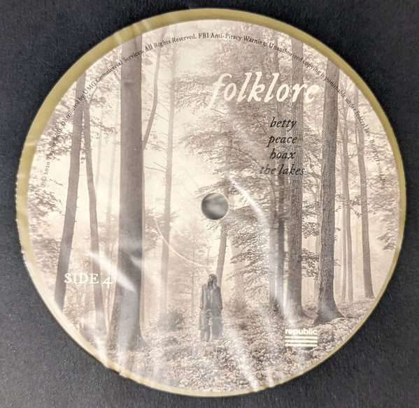 Taylor Swift - Folklore [GOLD "In The Trees" Variant]