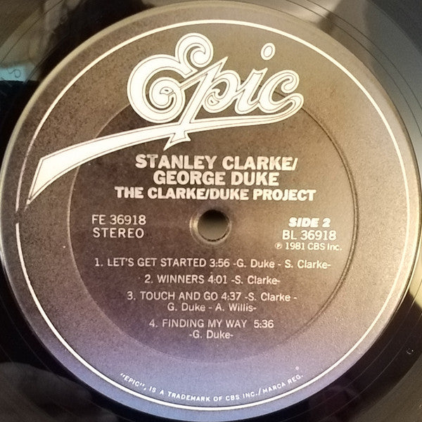 Stanley Clarke/George Duke - The Clarke / Duke Project