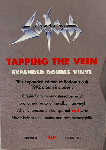 Sodom - Tapping The Vein