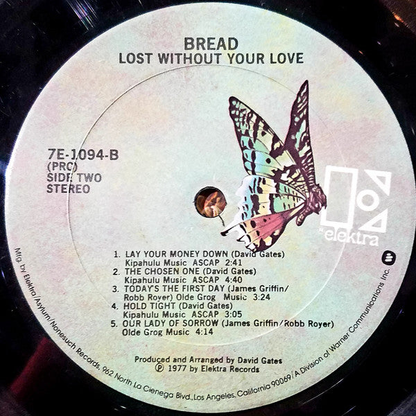 Bread - Lost Without Your Love