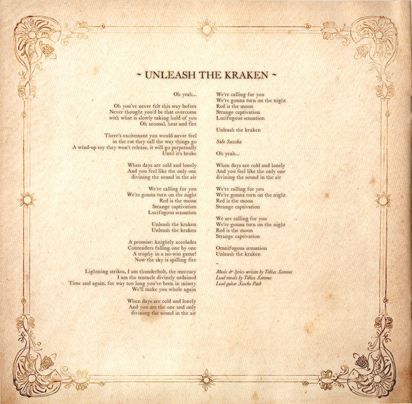 Tobias Sammet's Avantasia - Here Be Dragons