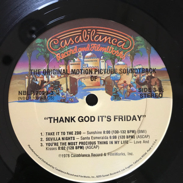 Thank God It's Friday (The Original Motion Picture Soundtrack)