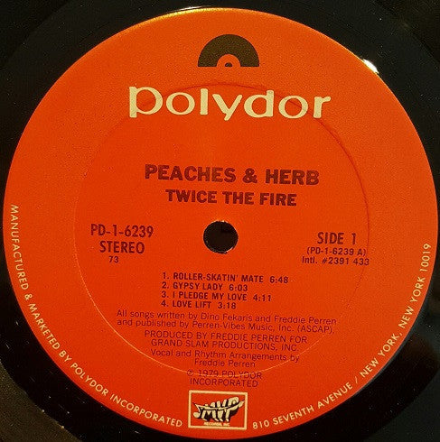 Peaches & Herb - Twice The Fire