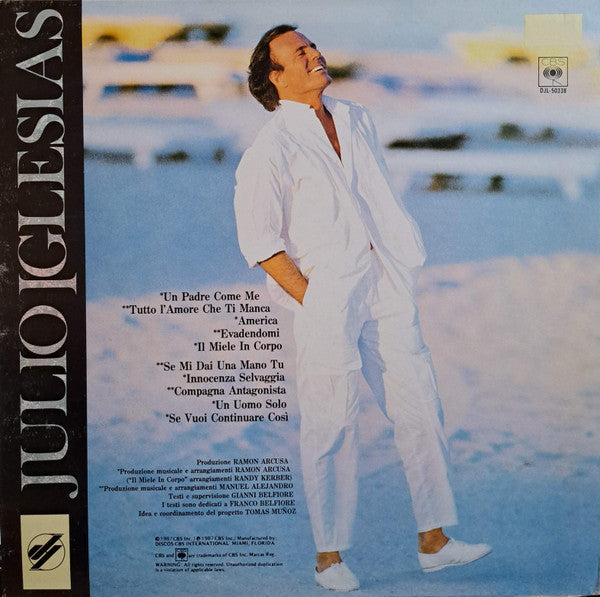Julio Iglesias - Tutto L'Amore Che Ti Manca