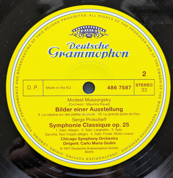 Carlo Maria Giulini - Bilder Einer Ausstellung = Pictures At An Exhibition / Symphonie Classique