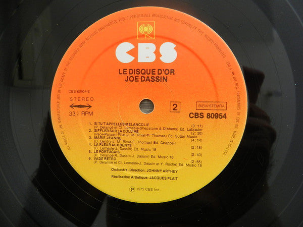 Joe Dassin - L'Eté Indien : Album D'Or