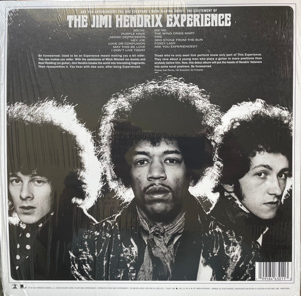 The Jimi Hendrix Experience - Are You Experienced [YELLOW VINYL]