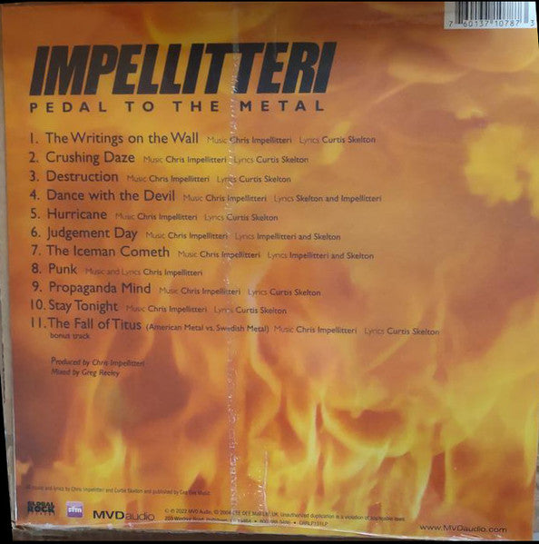 Impellitteri - Pedal To The Metal